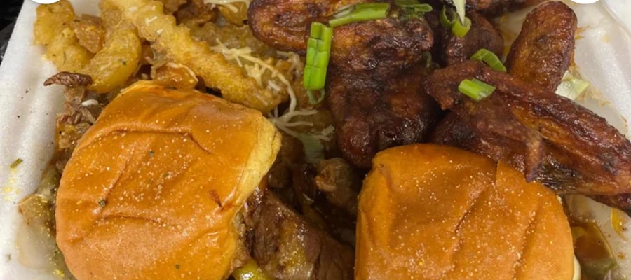 2 sliders, 5 wings, side and drink combo
