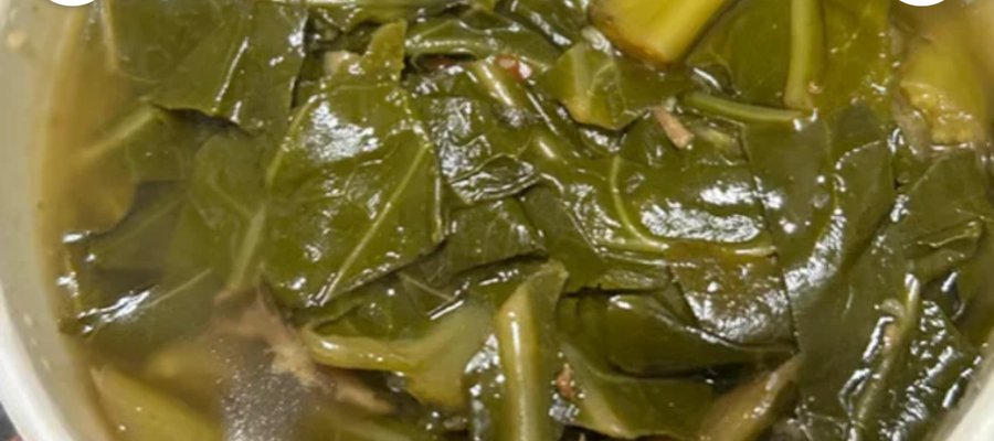 Smoked turkey greens